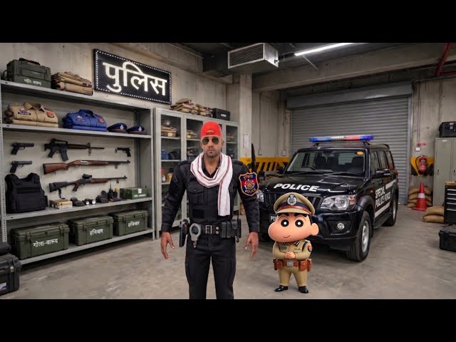 Jack ban gaya I.P.S officer  Secret Mission 😵  💥 in Indian theft auto simulator 😱