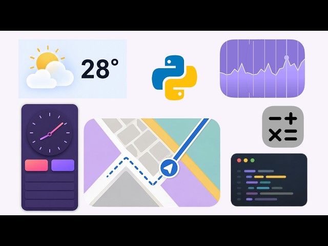 I Rebuilt All Popular Apps in Python Using CustomTkinter