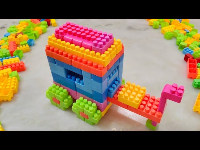 How To Build a Horse cart ASMR/building blocks toys/block game/lego building blocks#toy#asmr#lego
