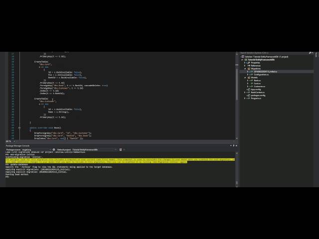 C# Tutorial - Entity Framework Code First part 2