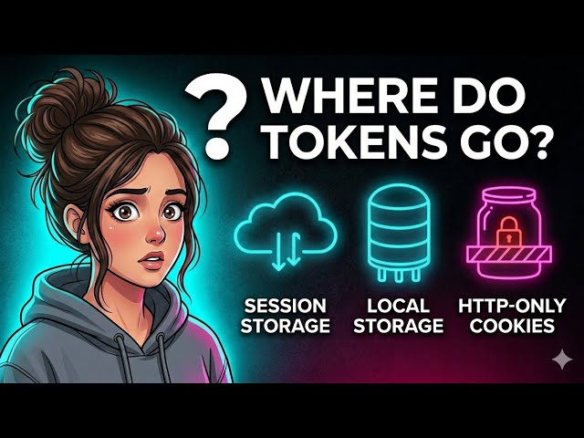 #2: JWT Storage Explained | Local Storage, Session Storage & HTTP-Only Cookies