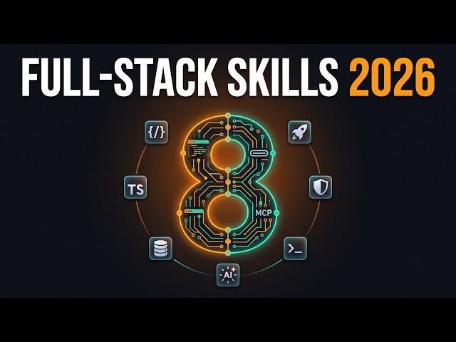 8 Skills Every Full-Stack Developer Actually Needs in 2026