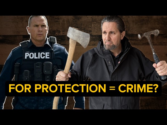 In Canada, ANYTHING Can Be a Weapon - Depends Why You Have It