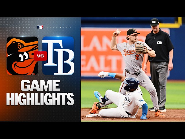 Orioles vs. Rays Game Highlights (5/20/26) | MLB Highlights
