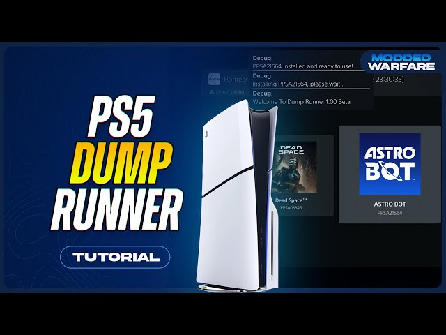 Run your PS4/PS5 Games with the New PS5 Dump Runner!