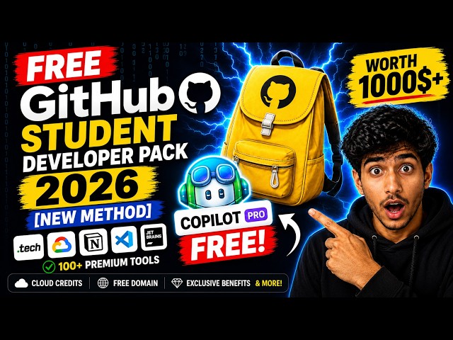 How to Get GitHub Student Developer Pack FREE in 2026 | Github Copilot FREE