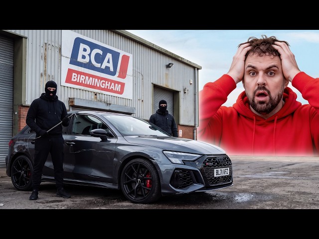 I BOUGHT A VANDALISED RS3 FROM A BIRMINGHAM CAR AUCTION!