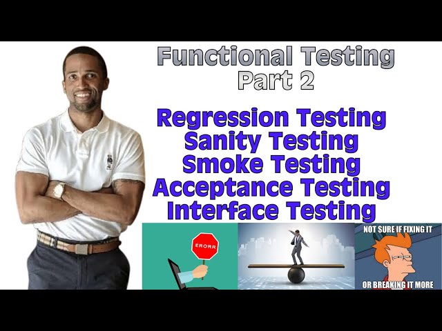 Types of Functional Testing Part 2