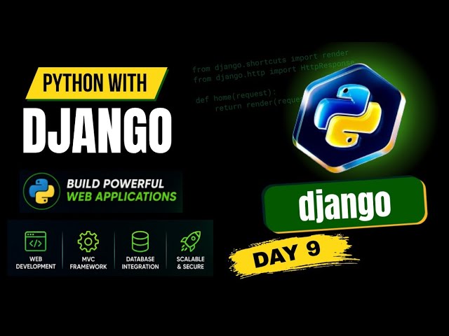 Python with Django, Day 9
