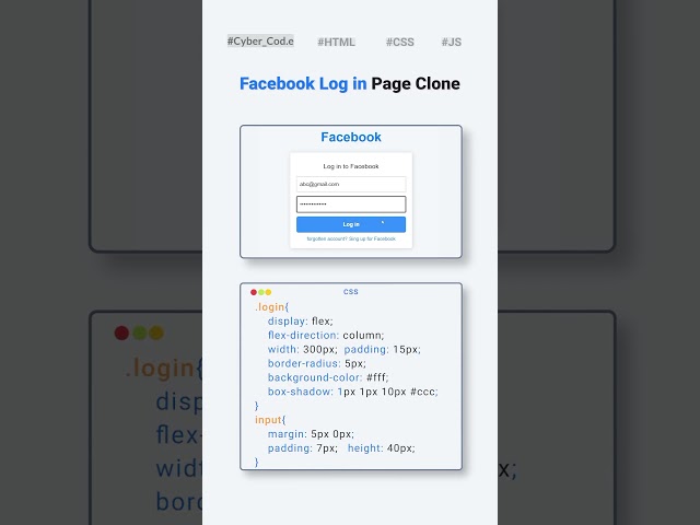 I Made a Facebook Login Page Clone - Then I Hacked It