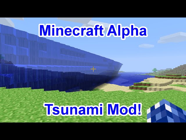 Minecraft Alpha 1.1.2_01 - Flowing Liquids Mod #shorts