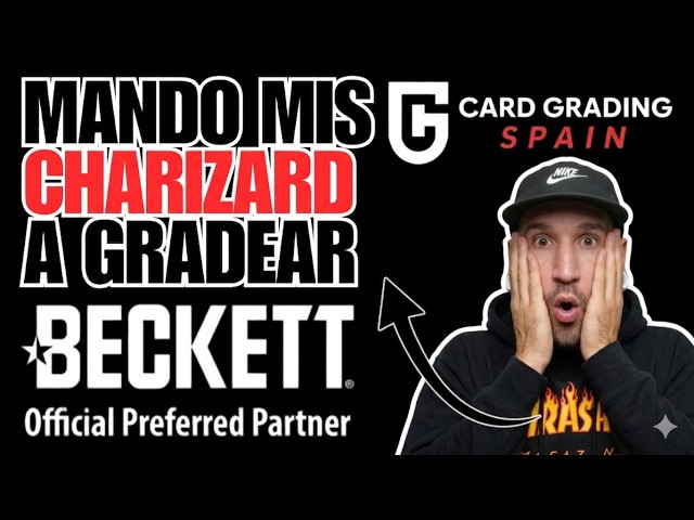How to Grade Pokémon Cards with BGS (Beckett) and PSA from Spain!