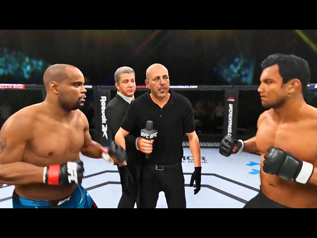 Daniel Cormier vs Frank Shamrock FULL FIGHT | UFC 4 AI Simulation Gameplay (CPU vs CPU)