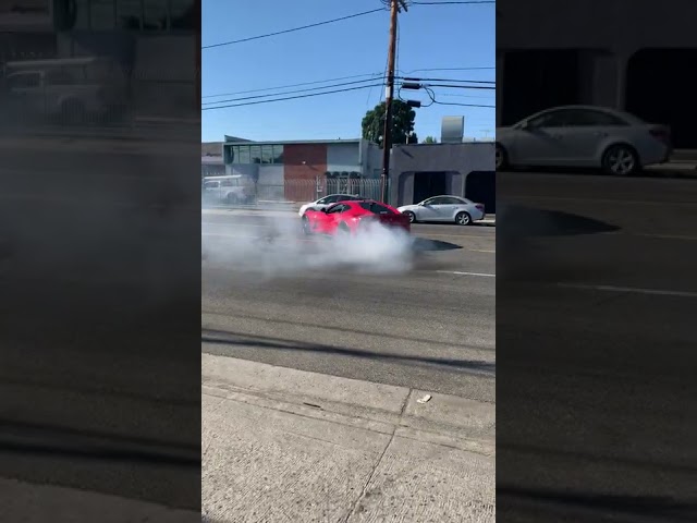 Donuts w/ Ferrari 812 Superfast With Gintani F1 Package #shorts