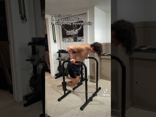 7 Easy Progressions to help you do a DIP!