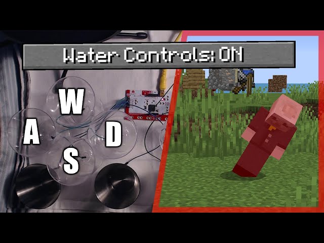 Minecraft, but I control it with water... (ft. Toiu)