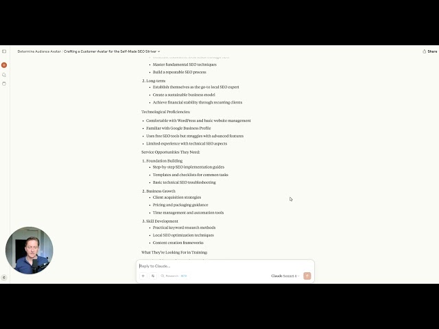 3  Creating an Audience Avatar   AI SEO Mastery Pro Start Here AI S
