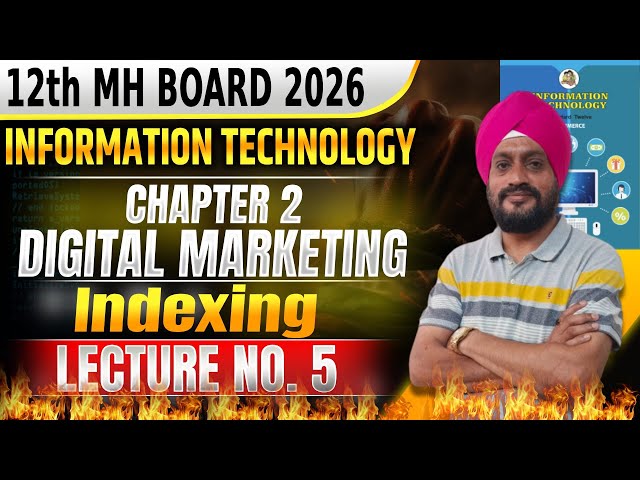 Class 12th IT Chapter 2 I Digital Marketing | Lecture 5 #class12thit #12thit #informationtechnology