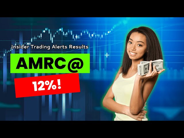 🔥 Ameresco (AMRC) SKYROCKETS 12% Overnight! Insider Trades EXPOSED! 🚀📈