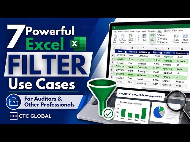 7 Powerful Use Cases of Excel FILTER Function for Auditors & Other Professionals