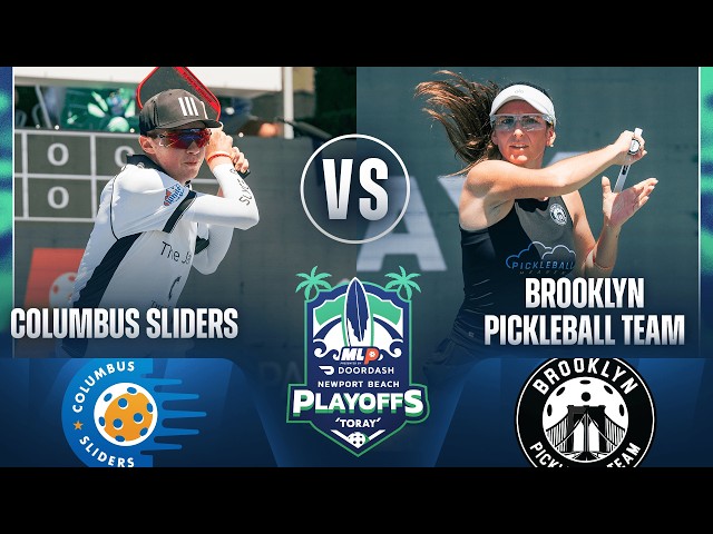Brooklyn Pickleball Team vs Columbus Sliders - Match 3 -  at 2026 MLP Newport Beach Playoffs - Day 3