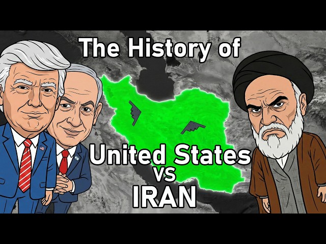 The Animated History of United States vs Iran - Oversimplified Style