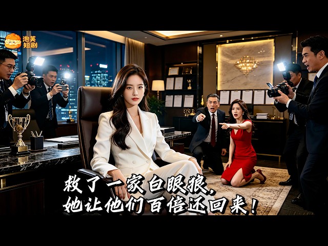 她獻血救董事長孫子，換來的是功勞被搶、獎金被吞！她當場辭職，三年後逆襲成行業精英，高高在上的董事長哭著打電話求她再救孩子，她冷笑：我的血，你們不配。#大女主 #爽劇 #drama #multisub
