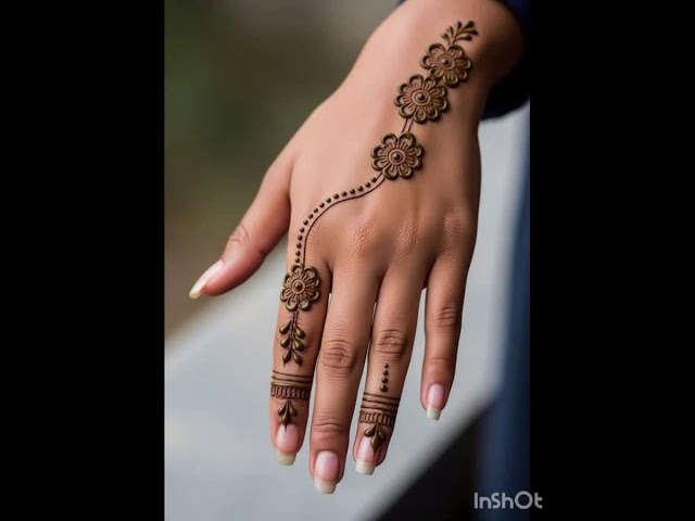 Simple Mehndi Design|| ||Mehndi Designi#easymehndi #youtubeshorts