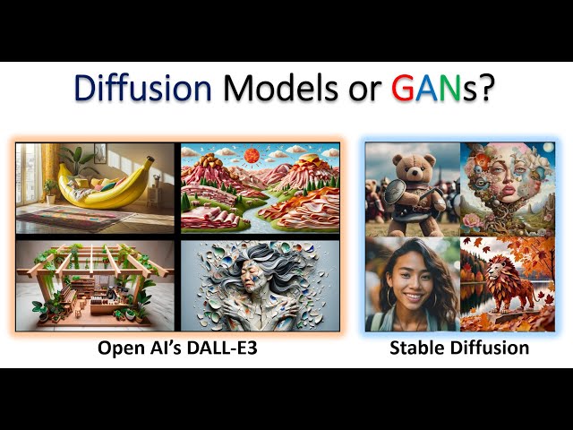 Diffusion Models versus Generative Adversarial Networks (GANs) | AI Image Generation Models
