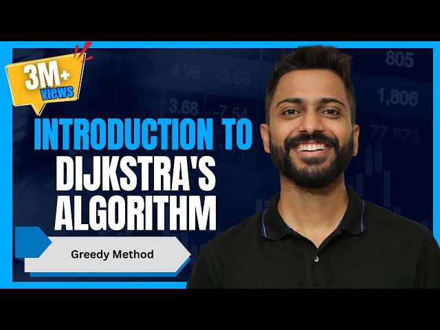 L-4.10: Dijkstra's Algorithm - Single Source Shortest Path - Greedy Method