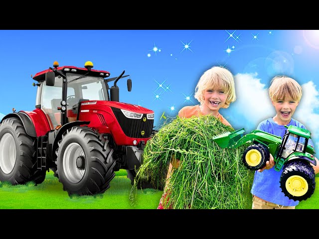 🔴 Sky and Finn's TRACTOR Adventures 🚜 🚜 🚜