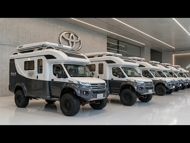 Toyota Adventure Cruiser 4x4 Camper 2027 ¡Parece un Todoterreno Normal Pero Esconde una Casa de Lujo