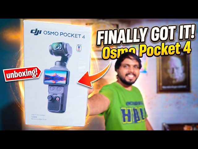 BEST Camera the DJI Osmo Pocket 4 | No Regrets | Must BUY