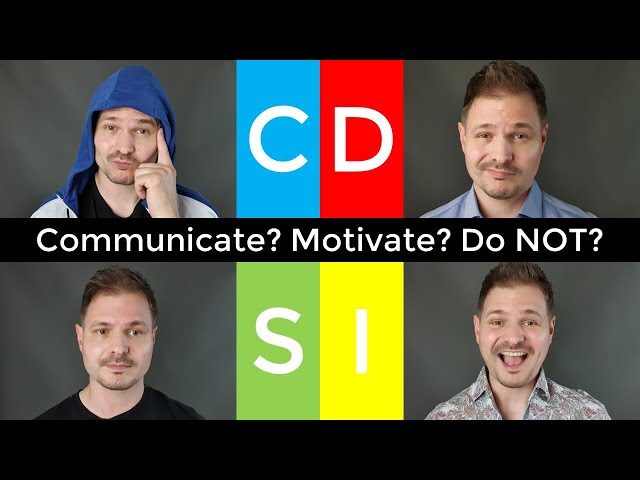 The Four DISC Types and How to Deal with Them