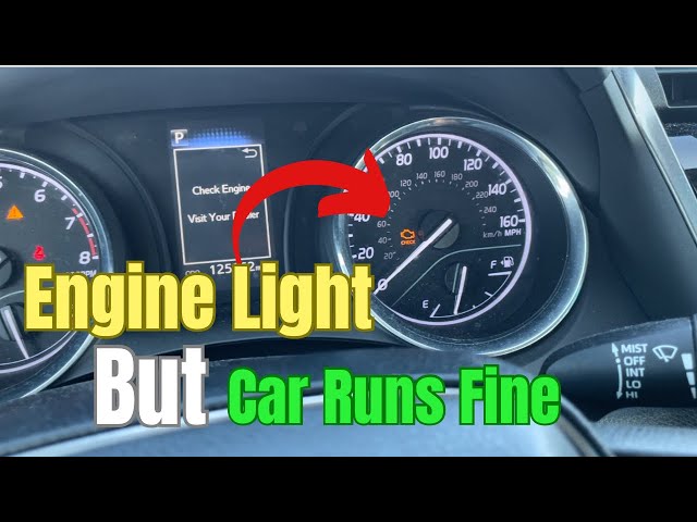 Check Engine Light stays On But Car Runs Fine | Fix It Fast!"