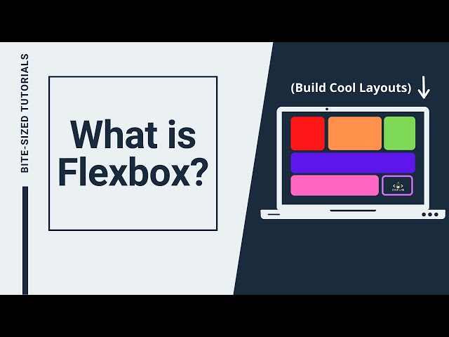 What is Flexbox? | CSS Tutorial | Flexbox | Bite-sized Tutorials