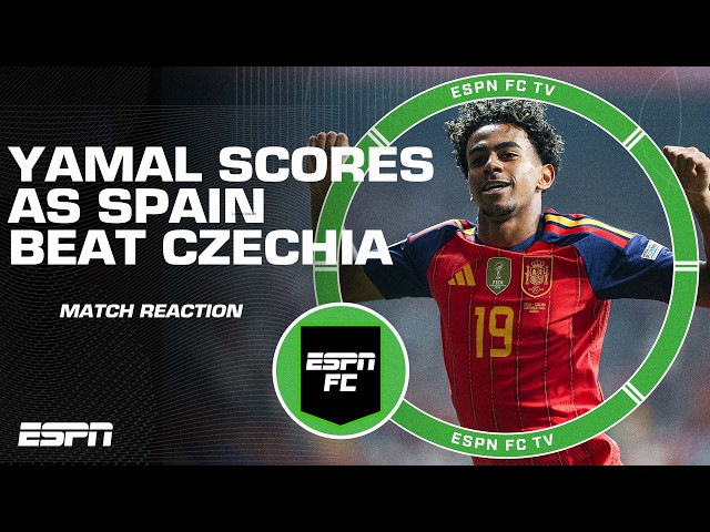 ‘SPAIN ARE BEAUTIFUL TO WATCH!’ 😍 Yamal STARS for Spain as they DOMINATE Czechia 💪 🇪🇸 | ESPN FC
