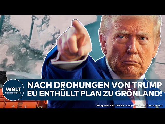 GRÖNLAND: Donnerschlag! Nach Drohung von Trump! EU rüstet Arktis auf! Europa enthüllt Plan