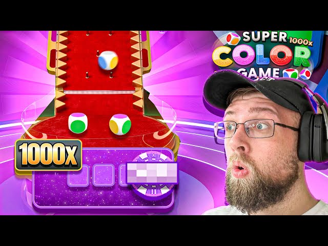 I WON MAX MULTIPLIER ON THE SUPER COLOR GAME SHOW! (INSANE)