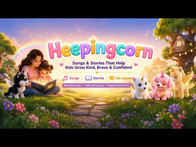 Never Giving up Song for Kids | Keep Going Forward | Song Only | Heepingcorn