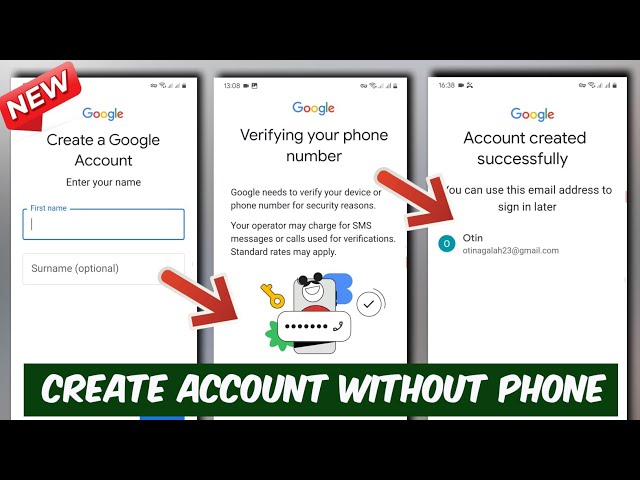 How to Create Gmail Account Without Phone Number Verification 2026 | Verify Your Phone Number Google