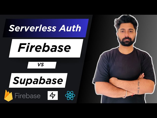 Serverless Authentication in React | Firebase vs Supabase (Login & Signup Demo)