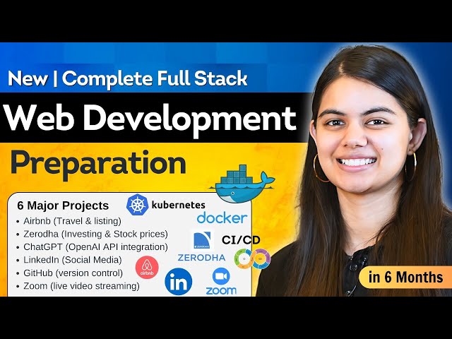 Complete Full Stack Web Development Preparation : MERN Stack + 6 Major Projects | New Delta 7.0
