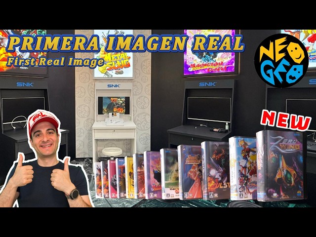 Primera imagen de NEO GEO AES+ en TOKIO GAME SHOW 2026 + Nuevo juego filtrado ZERO WING