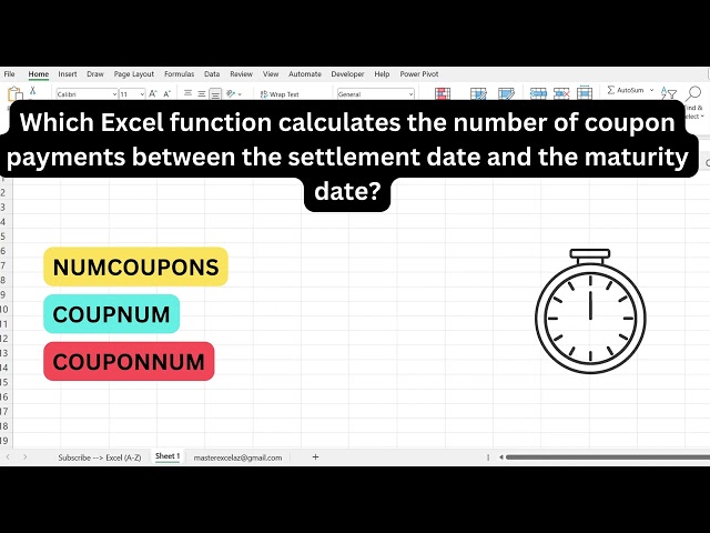 #399 - Excel formula question and answer