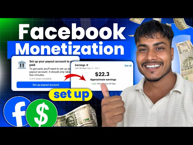 Facebook content monetization setup kaise Kare ✅|  How To Set Up Facebook Content Monetization