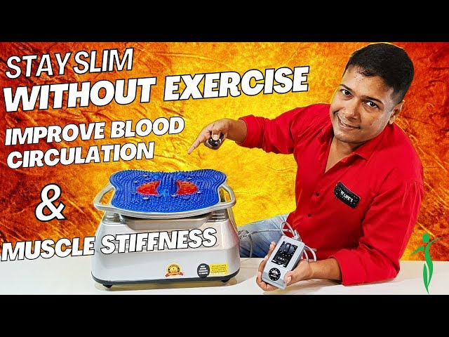 Blood Circulation Machine For Weight Loss JSB HF 70 | Remove Muscle Stiffness Instantly - How To Use