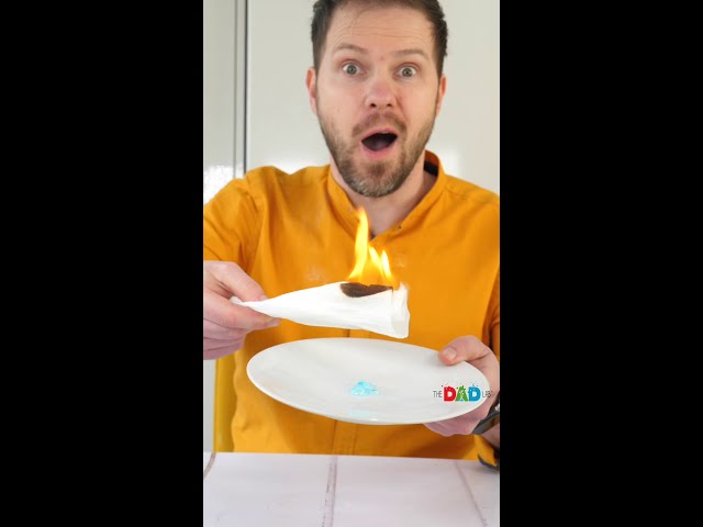 How Hand Sanitiser Lights Paper on Fire | Debunking Viral Science Experiment
