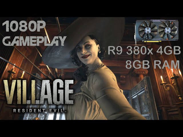 Resident Evil 8 Village R9 380x X5660 1080p Gameplay 8GB Ram | D-G ware |
