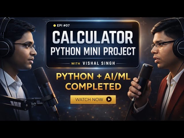 Calculator Mini Project in Python using Jupyter Notebook | Beginner Friendly